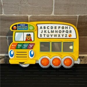 VTech Letter Sounds Learning Bus Toy Yellow 2011